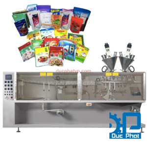 Máy đóng gói bột trục vít nằm ngang Đức Phát