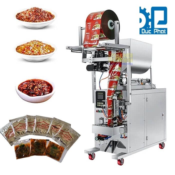 Cách vận hành máy đóng gói sa tế trong quy trình sản xuất