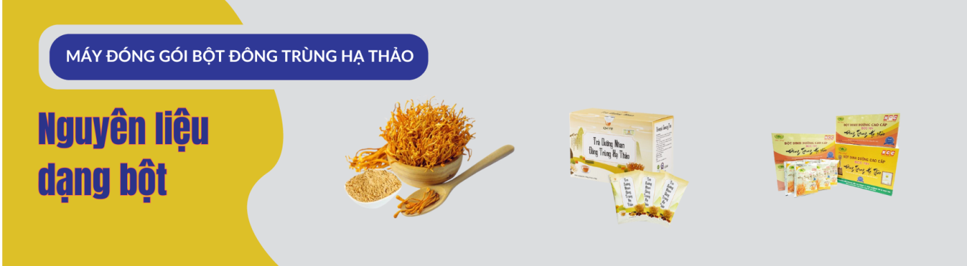 Máy đóng gói bột đông trùng tự động