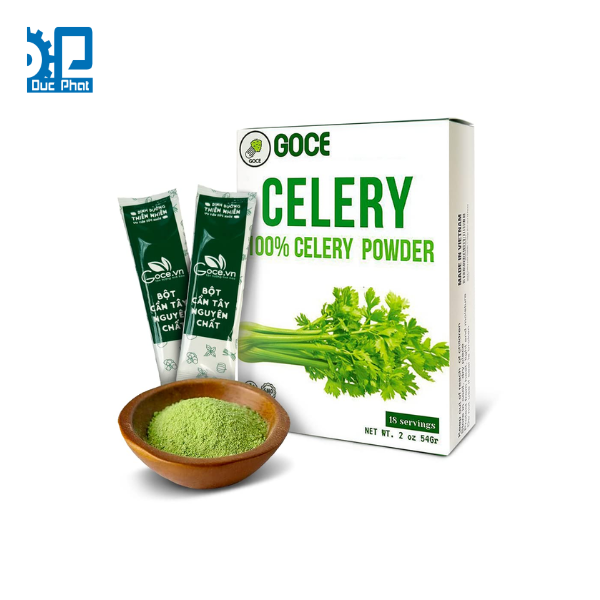 Bột cần tây đóng túi que