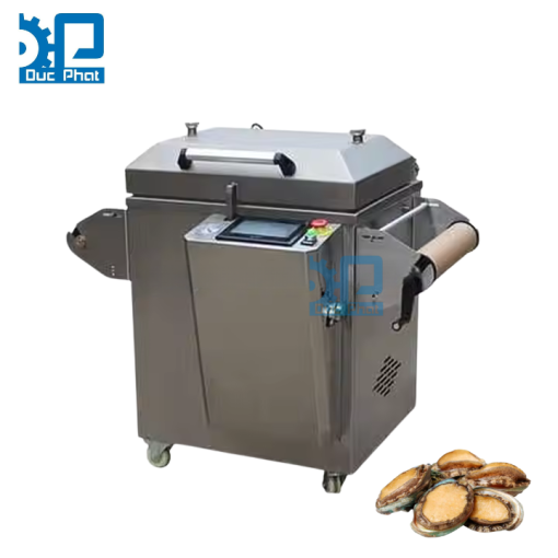 Máy đóng khay hàu bán tự động