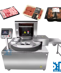 Máy đóng gói khay thịt bán tự động