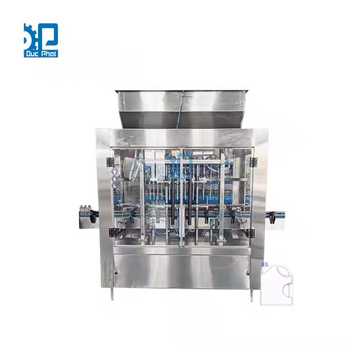 Dây chuyền chiết rót can dầu ăn