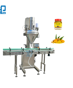Máy đóng gói bột nghệ lọ nhựa bán tự động