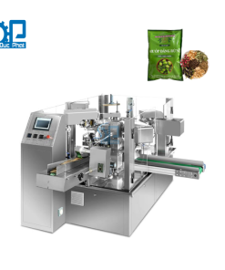 Máy đóng gói trà thảo dược túi sẵn rotary