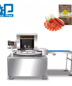 Máy đóng khay xúc xích lạp xưởng bán tự động