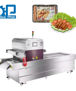 Máy đóng khay xúc xích lạp xưởng tự động