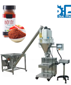 Máy chiết lọ ớt bột bán tự động
