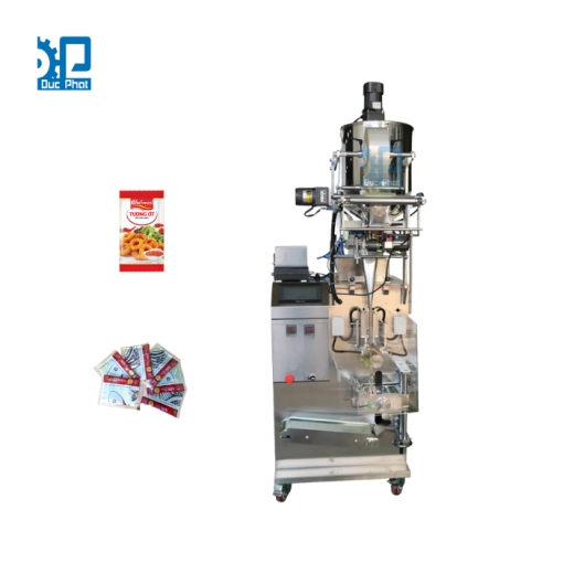 Máy đóng gói dầu hào túi 3 biên