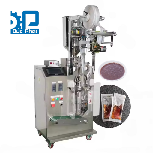 Máy đóng gói mắm tôm túi 3 biên