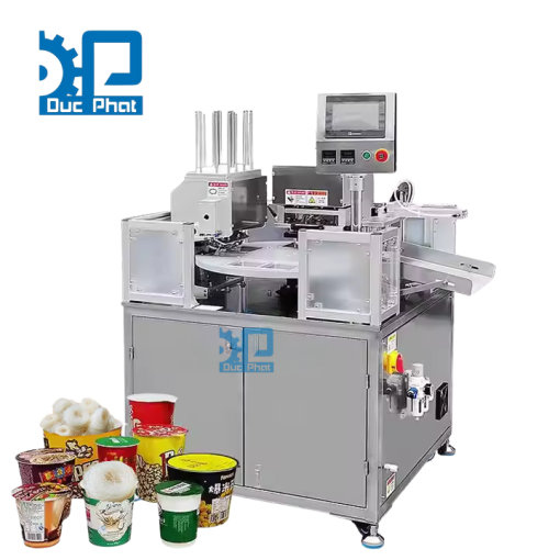 Máy đóng gói ly mì gạo bán tự động
